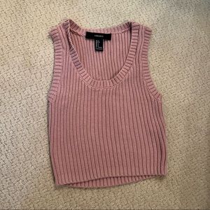 Forever 21 Knit Cropped Tank